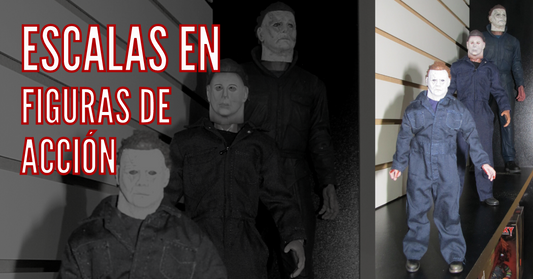 Las escalas 📏 en las figuras de acción de terror