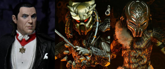 SDCC 2022 - NECA Preordenes Dia 1 - Universal Monsters y Predator
