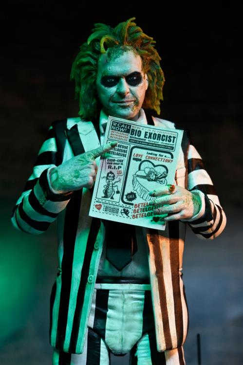 Beetlejuice Beetlejuice Ultimate Striped Suit Beetlejuice Figura Acción