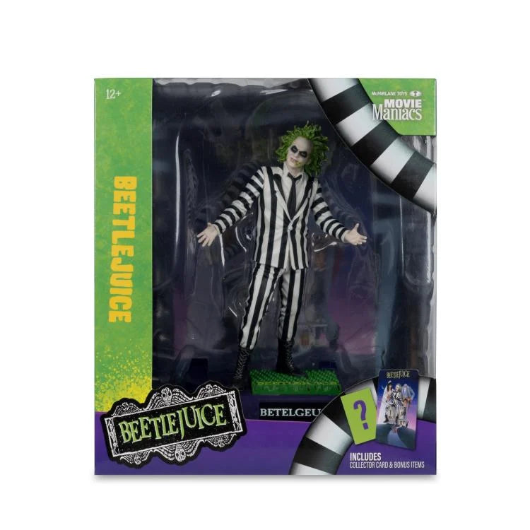 Beetlejuice (1988) Movie Maniacs Beetlejuice Figura Edición Limitada