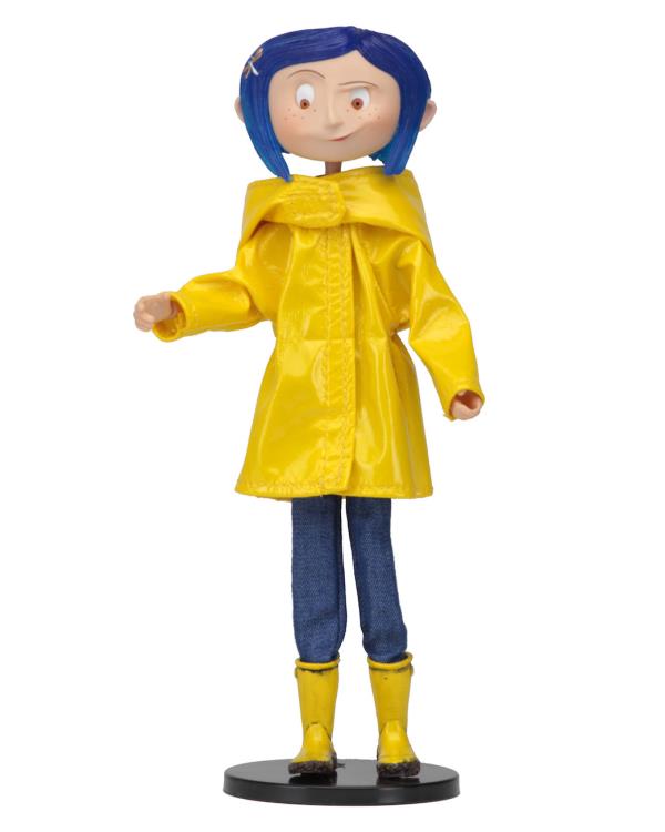 Coraline (Rain Coat) Bendy Fashion Doll Neca