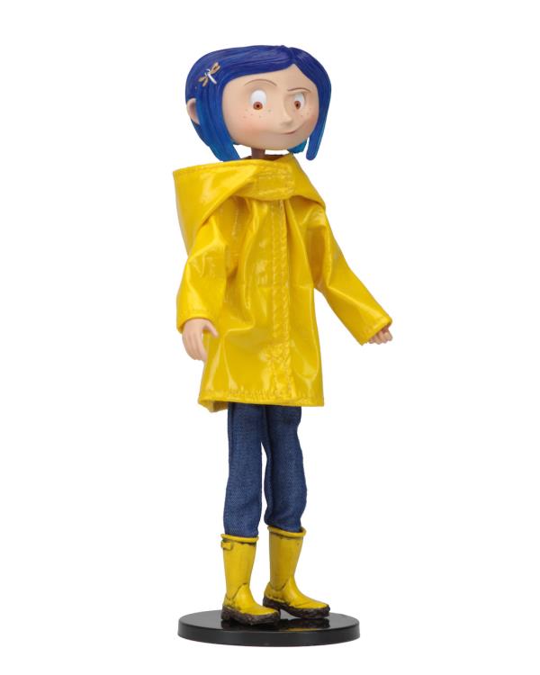 Coraline (Rain Coat) Bendy Fashion Doll Neca