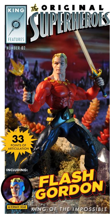 The Original Superheroes Flash Gordon Figura Neca