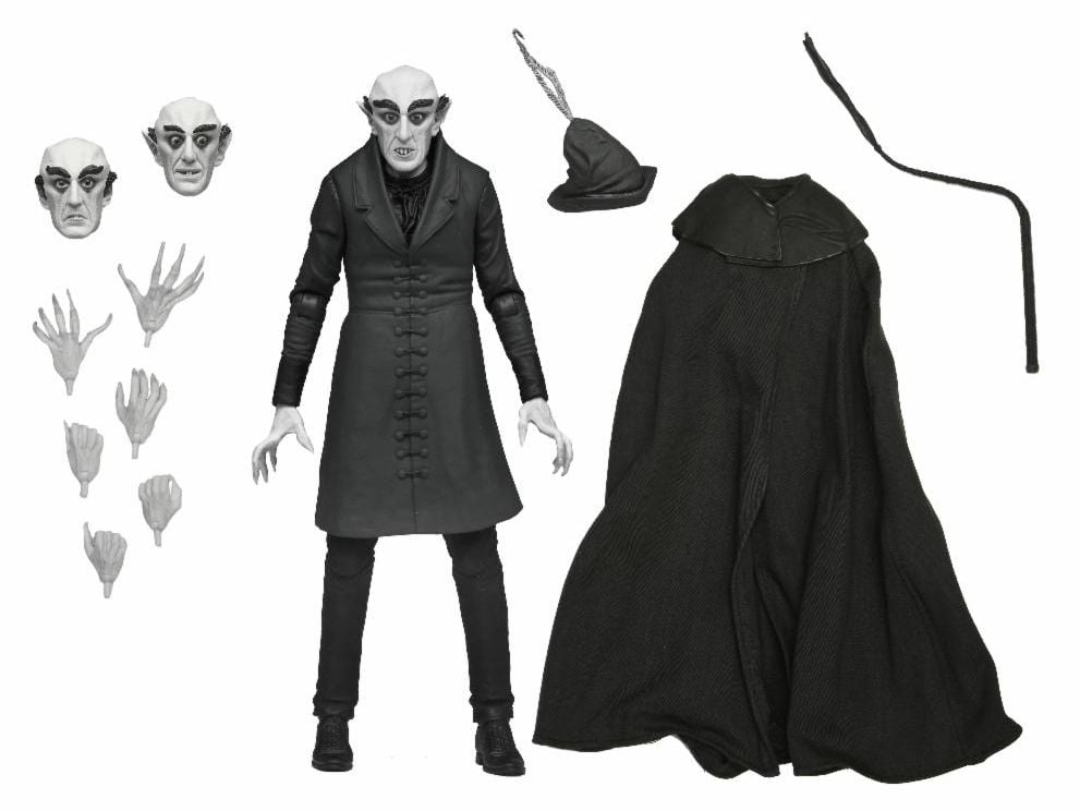 Nosferatu Ultimate Count Orlok (Black & White) Figura de Acción