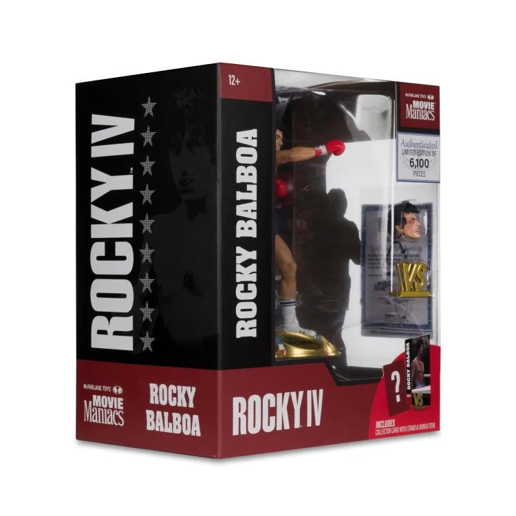 Rocky IV Movie Maniacs Rocky Balboa Limited Edition Figure