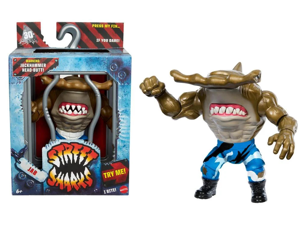 Street Sharks 30th Anniversary Jab Figura