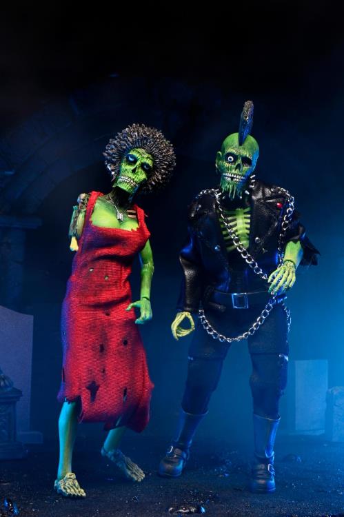 The Return of the Living Dead Zombie Trash & Suicide 2pack Figura Acción Retro
