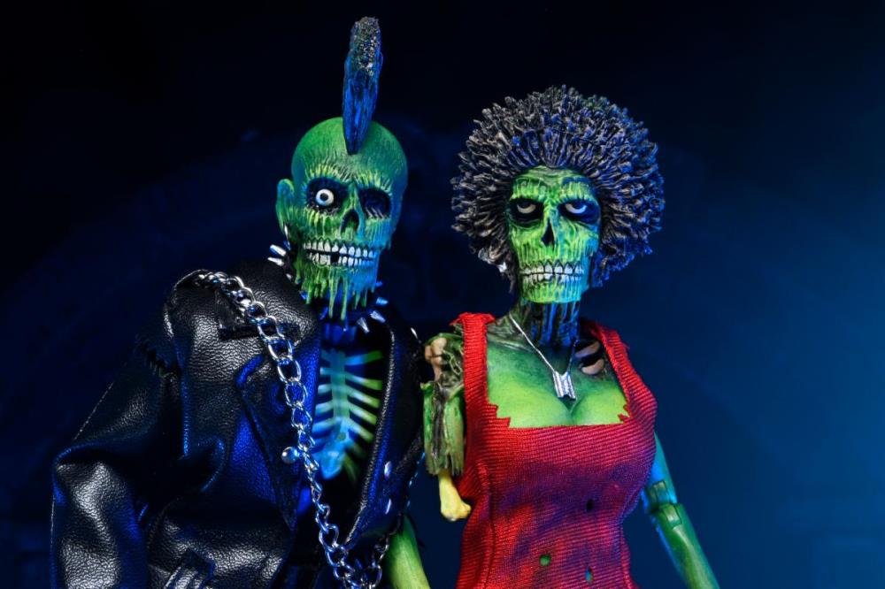 The Return of the Living Dead Zombie Trash & Suicide 2pack Figura Acción Retro