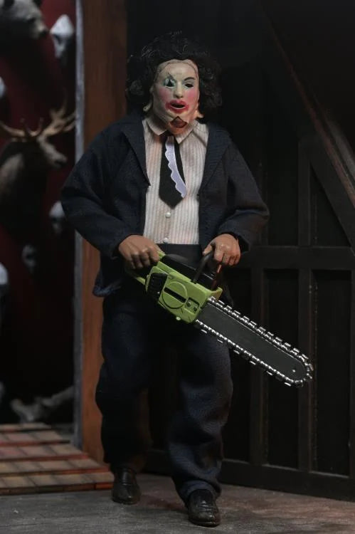 The Texas Chainsaw Massacre Leatherface with Pretty Woman Mask Clothed Action Figure