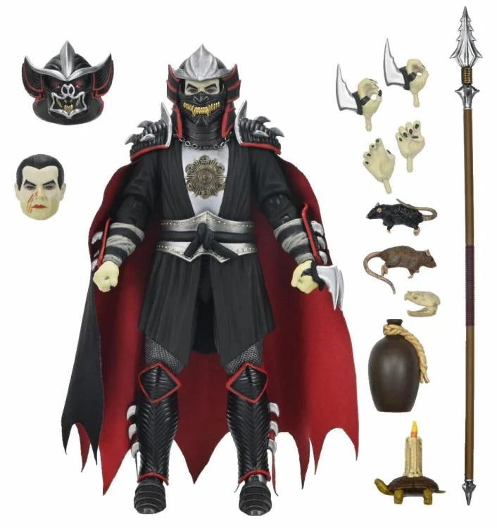 Universal Monsters x Teenage Mutant Ninja Turtles Ultimate Shredder as Dracula Figura Accion