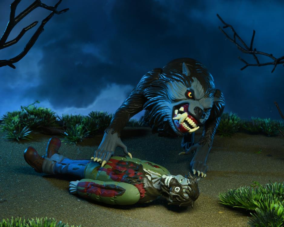 An American Werewolf in London Toony Terrors Jack and the Kessler Wolf 2-Pack Neca