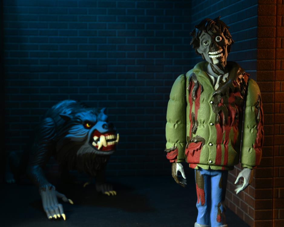 An American Werewolf in London Toony Terrors Jack and the Kessler Wolf 2-Pack Neca