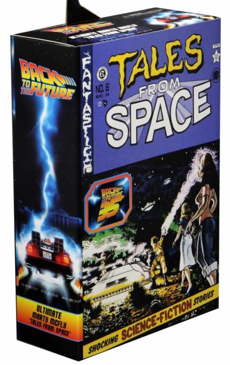 Back to the Future Marty McFly (Tales from Space Ver.) Ultimate Figura Neca