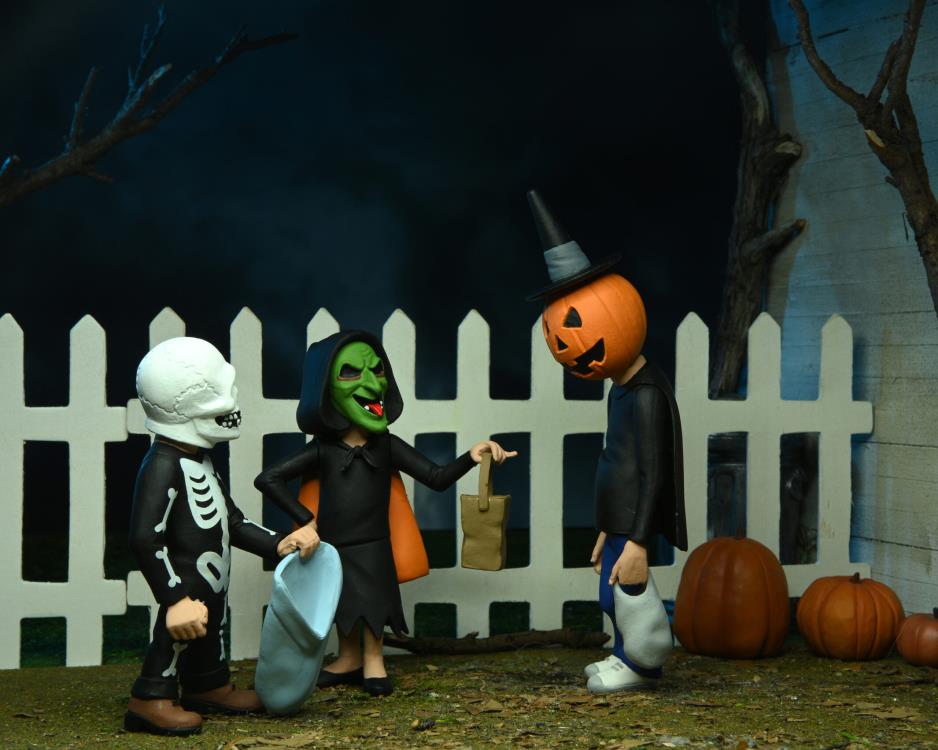 Halloween III Season of the Witch Toony Terrors Trick or Treaters Three-Pack Neca
