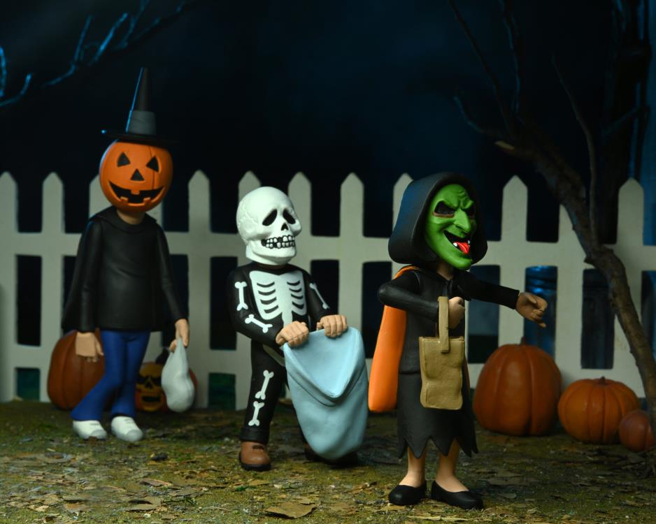 Halloween III Season of the Witch Toony Terrors Trick or Treaters Three-Pack Neca