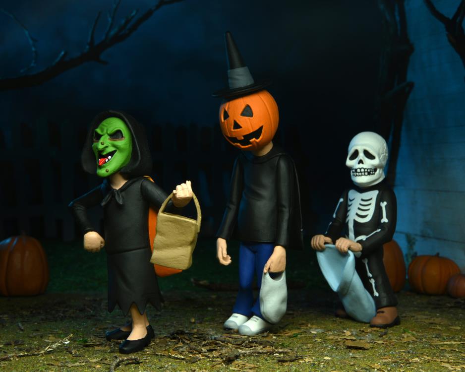 Halloween III Season of the Witch Toony Terrors Trick or Treaters Three-Pack Neca