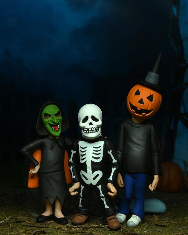 Halloween III Season of the Witch Toony Terrors Trick or Treaters Three-Pack Neca