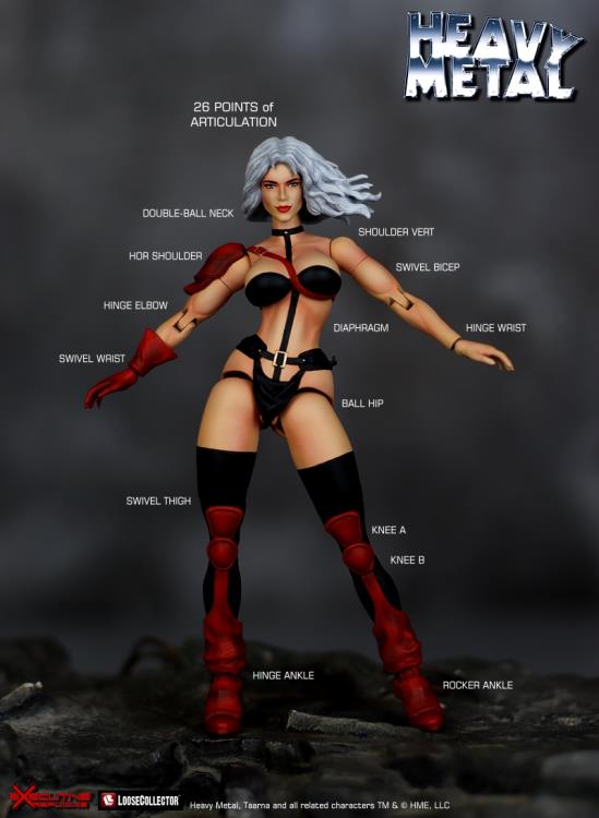 Heavy Metal Taarna & Avis Deluxe Figura