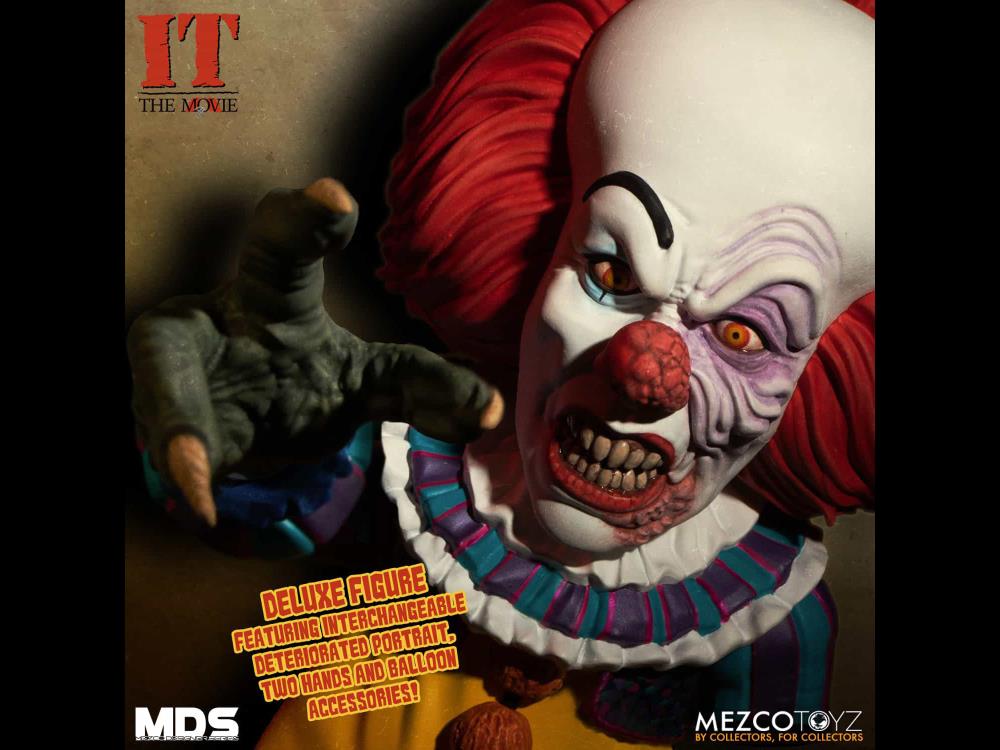 IT (1990) MDS Deluxe Pennywise Figura Mezco
