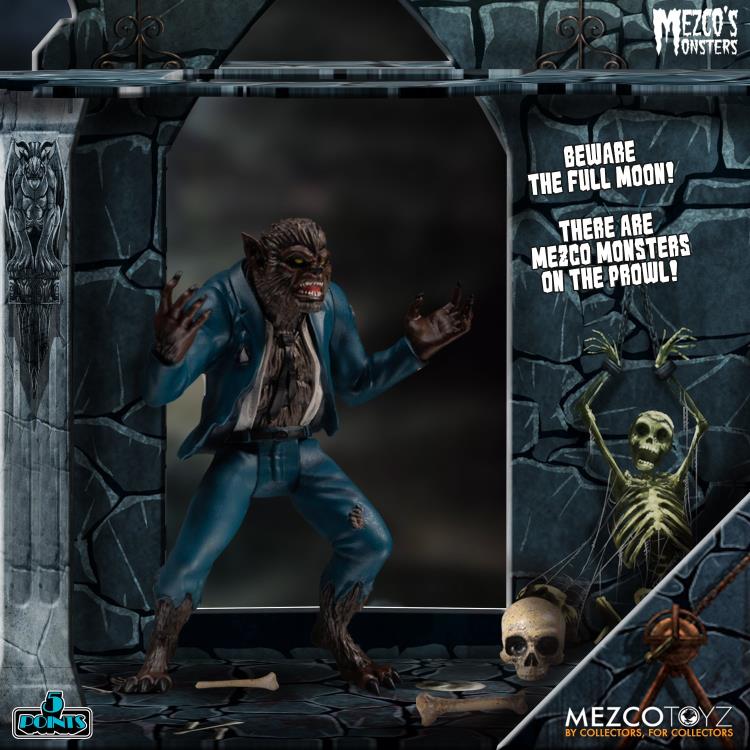Monsters 5 Points Tower of Fear Deluxe Boxed Set Mezco