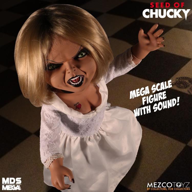 Seed of Chucky Mezco Designer Series Mega Scale Talking Tiffany