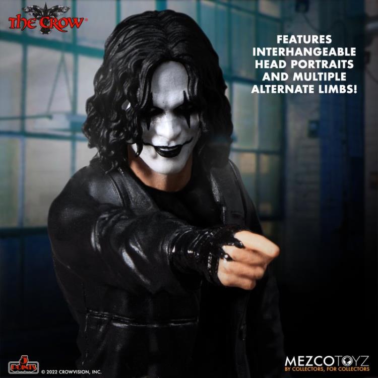 The Crow 5 Points Deluxe Set Figura Mezco Toyz