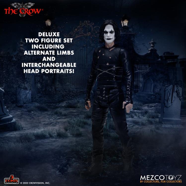 The Crow 5 Points Deluxe Set Figura Mezco Toyz