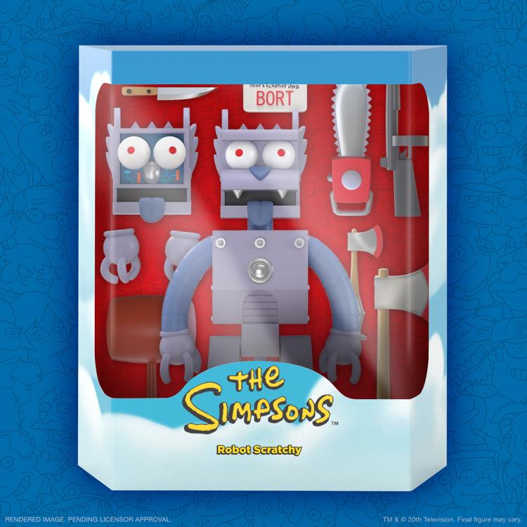 Caja interna de Scratchy Ultimates Super7