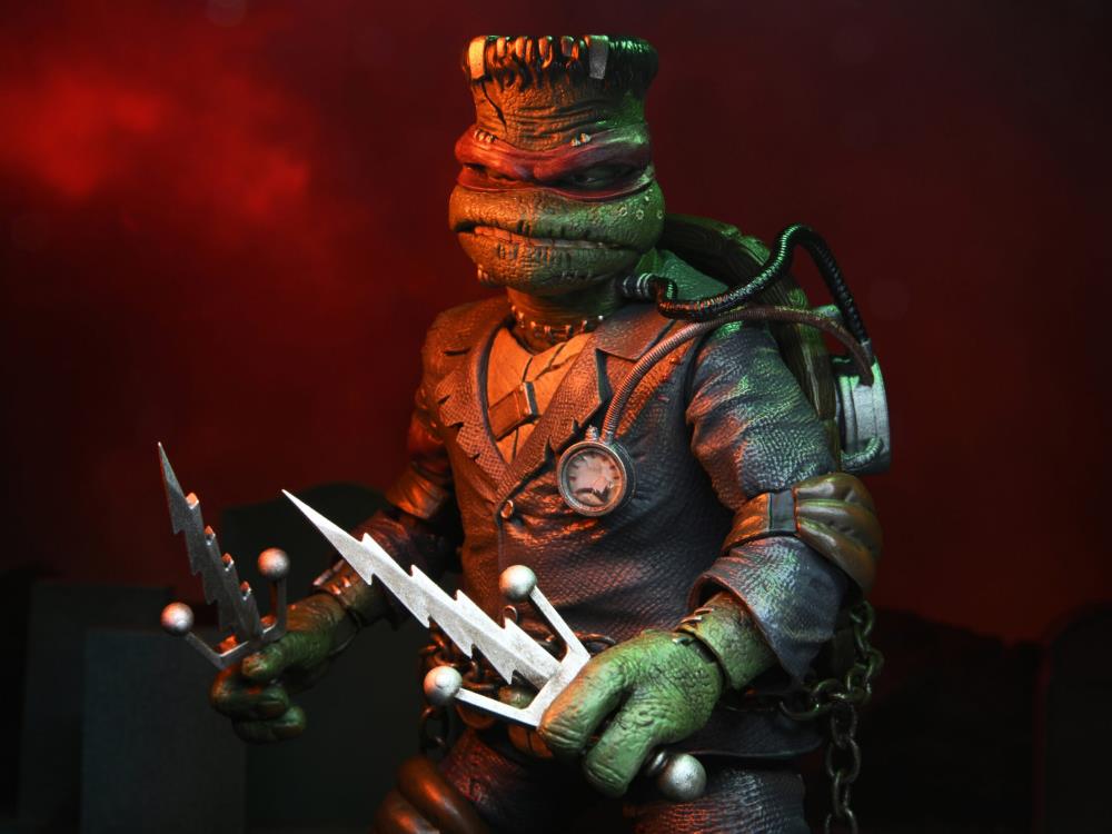 Universal Monsters x TMNT Ultimate Raphael as Frankenstein's Monster Figura Neca
