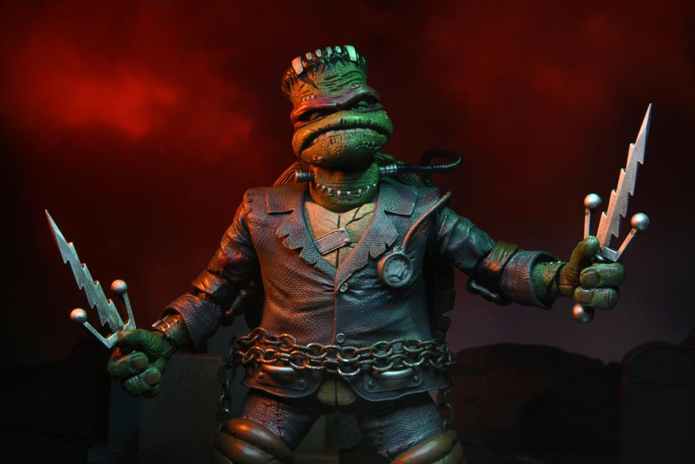 Universal Monsters x TMNT Ultimate Raphael as Frankenstein's Monster Figura Neca