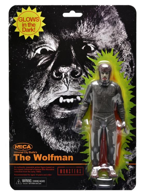 Universal Monsters Retro Glow-In-The-Dark Set of 3 Figura Neca