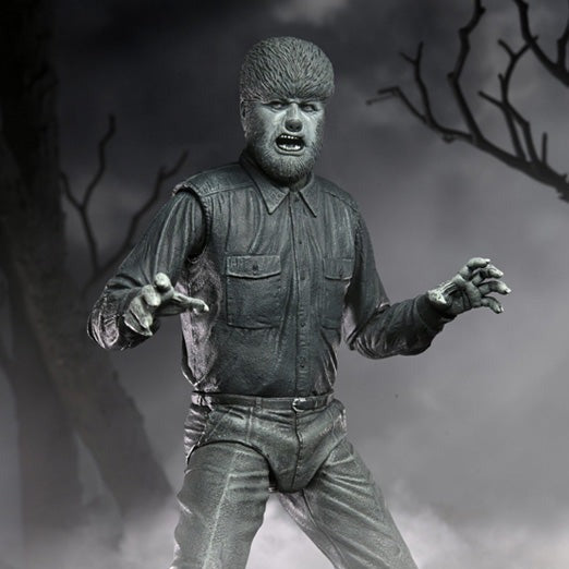 Universal Monsters Ultimate The Wolf Man (Black & White) Figura Neca