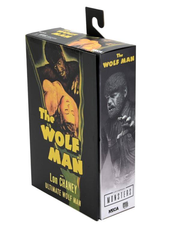 Universal Monsters Ultimate The Wolf Man (Black & White) Figura Neca