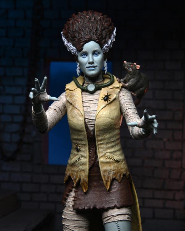 Universal Monsters x TMNT Ultimate April O'Neil as The Bride Of Frankenstein Neca