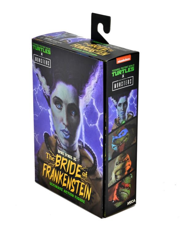 Universal Monsters x TMNT Ultimate April O'Neil as The Bride Of Frankenstein Neca