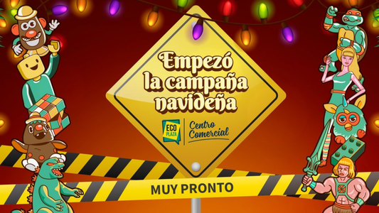 ¡La Campaña Navideña de la Feria del Juguete Perú ya comenzó en Eco Plaza La Molina! 🎄✨