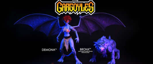 [StopMotion] Figuras de acción de gárgolas Demona y Bronx de NECA