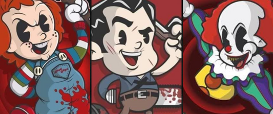 Personajes de terror recreados como si fueran Cartoon