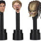 Action Figure Head Display Stand (Black) Three-Pack