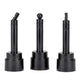 Action Figure Head Display Stand (Black) Three-Pack