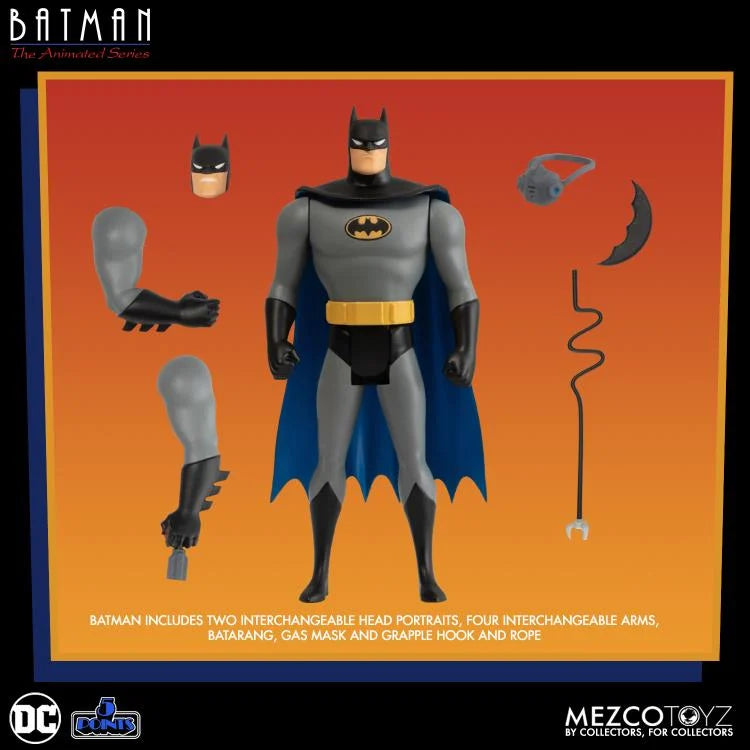 Batman The Animated Series 5 Points Deluxe Set de 4 Figuras