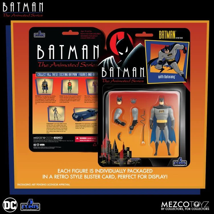 Batman The Animated Series 5 Points Deluxe Set de 4 Figuras
