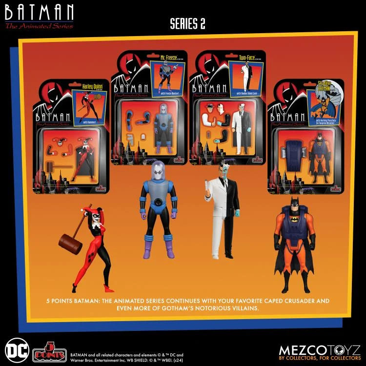 Batman The Animated Series 5 Points Vol.2 Deluxe Set de 4 Figuras