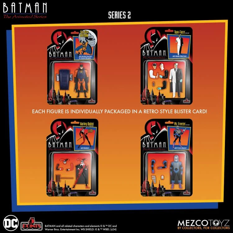 Batman The Animated Series 5 Points Vol.2 Deluxe Set de 4 Figuras