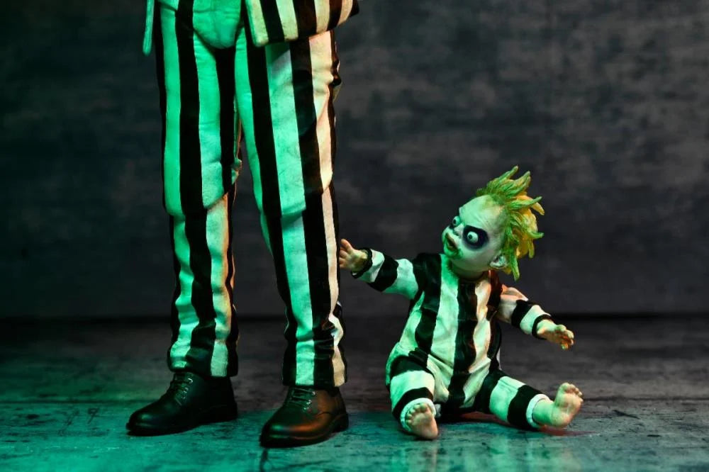 Beetlejuice Beetlejuice Ultimate Striped Suit Beetlejuice Figura Acción