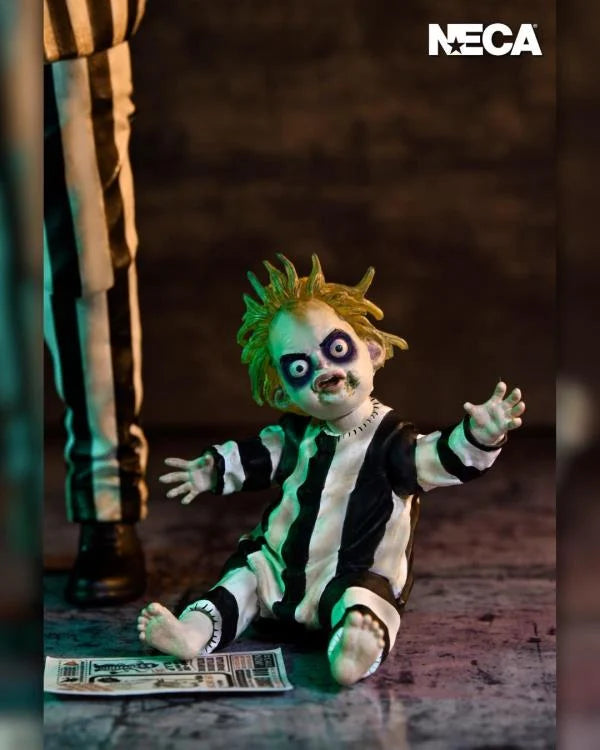 Beetlejuice Beetlejuice Ultimate Striped Suit Beetlejuice Figura Acción