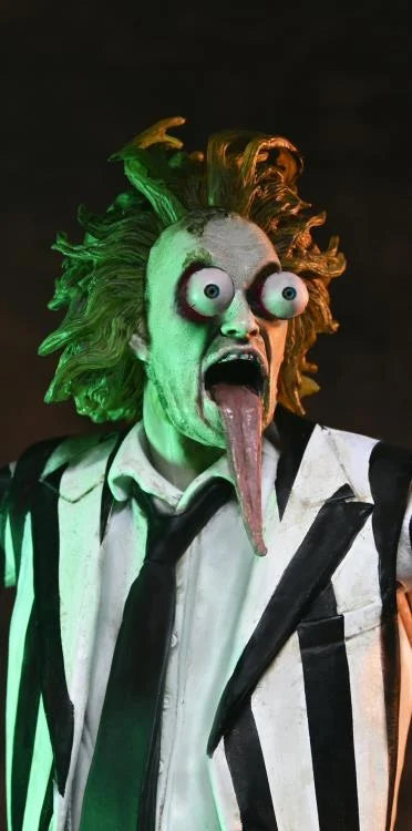 Beetlejuice Beetlejuice Ultimate Striped Suit Beetlejuice Figura Acción