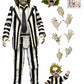 Beetlejuice Beetlejuice Ultimate Striped Suit Beetlejuice Figura Acción