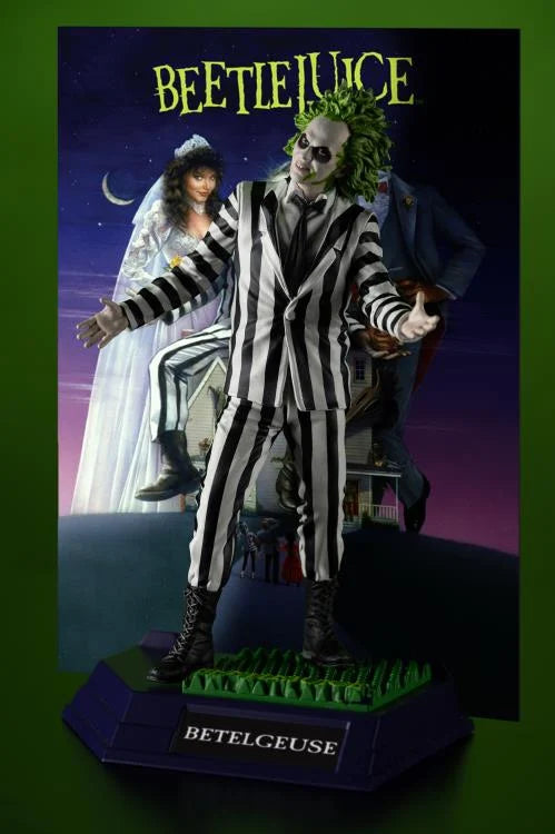 Beetlejuice (1988) Movie Maniacs Beetlejuice Figura Edición Limitada