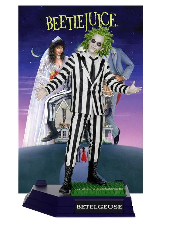 Beetlejuice (1988) Movie Maniacs Beetlejuice Figura Edición Limitada